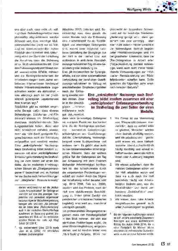 Vorschauseite 2: Berufliche Eingliederung nach Strafvollzug: Forschungsbefunde und Praxisaufgaben