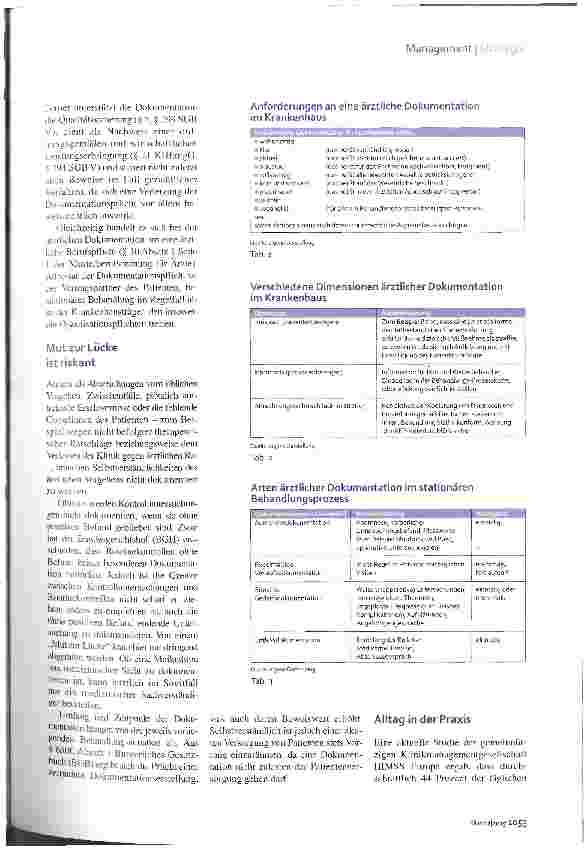 Vorschauseite 2: Ärztliche Dokumentation Lückenlos notiert