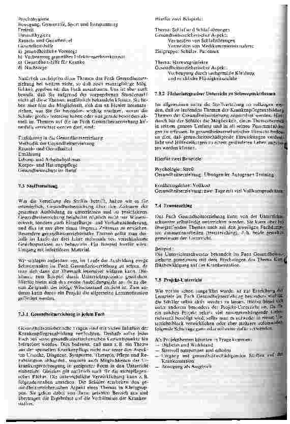 Vorschauseite 4: Der Stellenwert der Gesundheitserziehung in der Krankenpflegeausbildung - Erfahrungen aus dem Praktikum