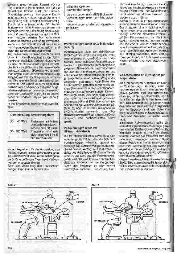 Vorschauseite 3: Besondere Aspekte in der Endoskopieabteilung/Sicherheitsaspekte in der Hochfrequenzchirurgie (5.Folge)
