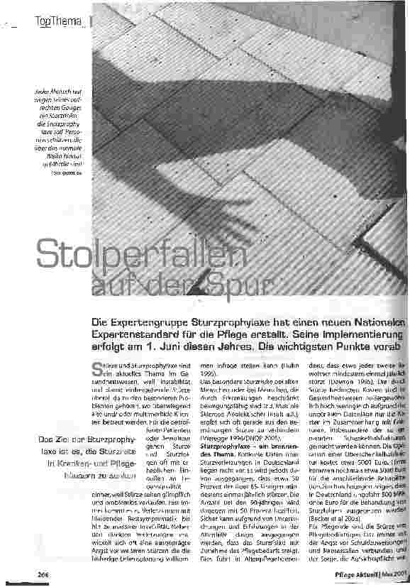 Vorschauseite 1: Stolperfallen auf der Spur