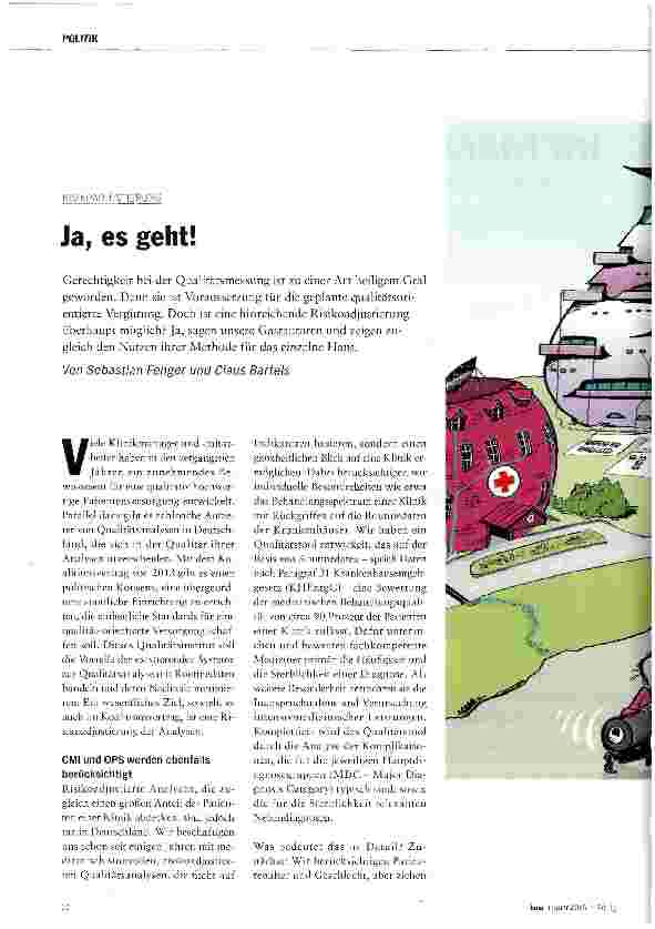 Vorschauseite 1: Ja, es geht!