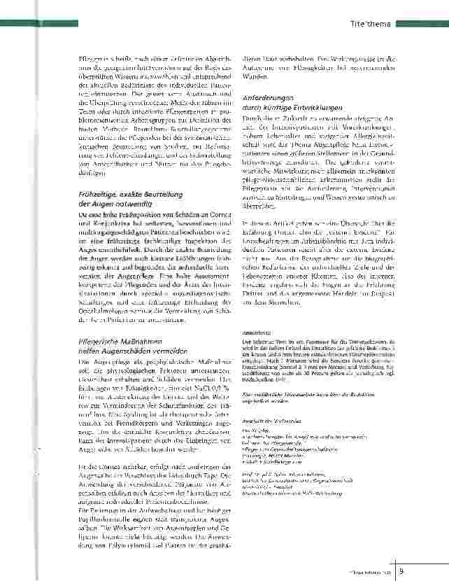 Vorschauseite 6: Augenschäden sicher vermeiden