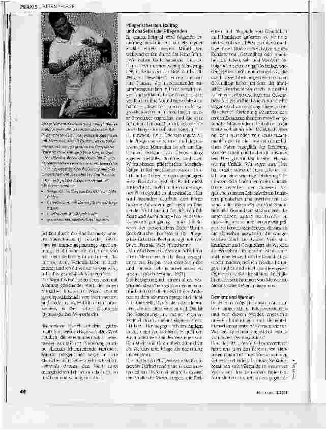 Vorschauseite 3: Demenzund die Frage nach Würde