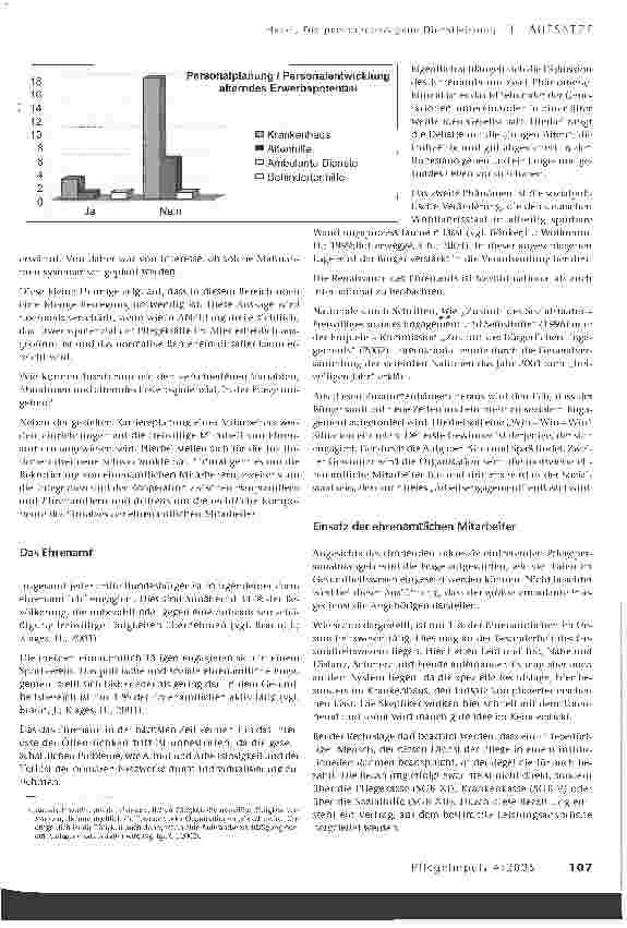 Vorschauseite 6: Die personenbezogene DienstleistungPflege im sozialen Wandel der demografischen Veränderungen - Die Balance zwischen professioneller Pflege und Laienpflege