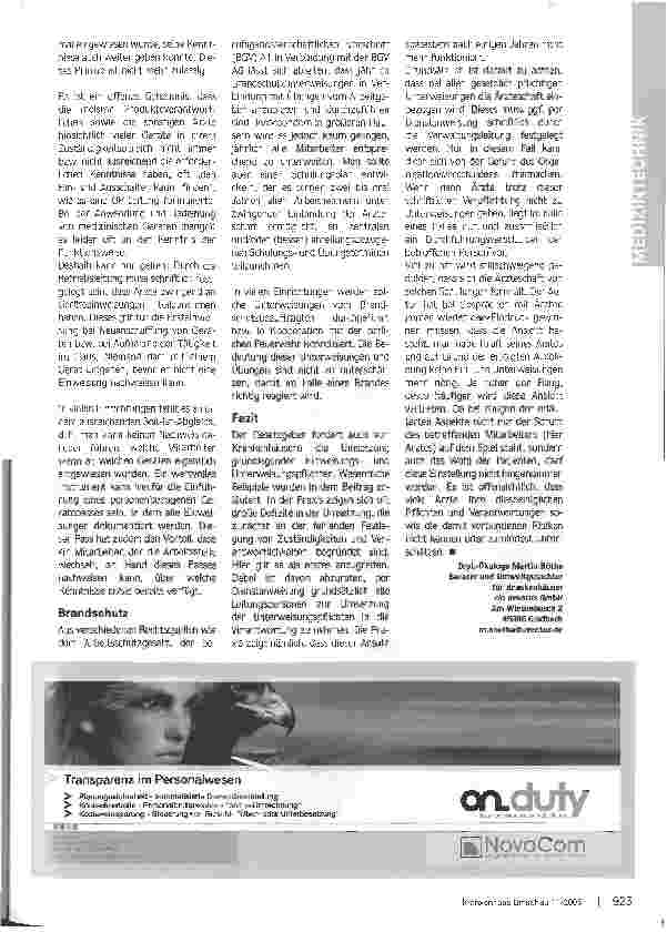 Vorschauseite 3: Nur eine lästige Pflicht?