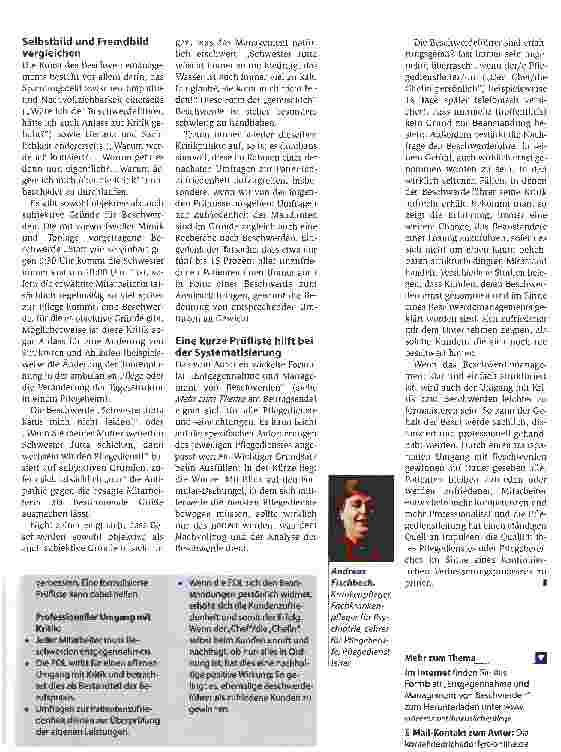 Vorschauseite 2: Den Umgang mit Kritik formalisieren und Dienstleistungen verbessernBeschwerden als Chance betrachten