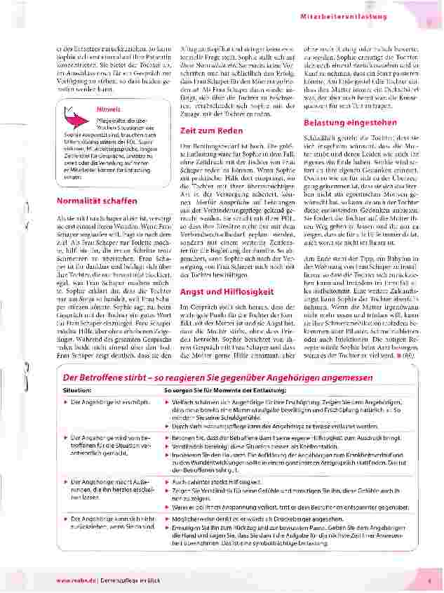 Vorschauseite 2: Sterbegleitung bei Demenz