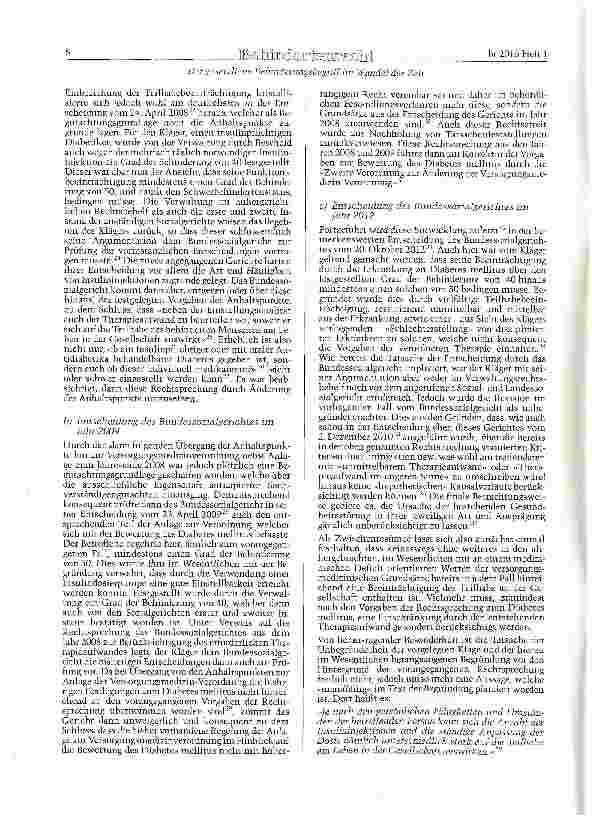 Vorschauseite 6: Der gesetzliche Behinderungsbegriff im Wandel der Zeit