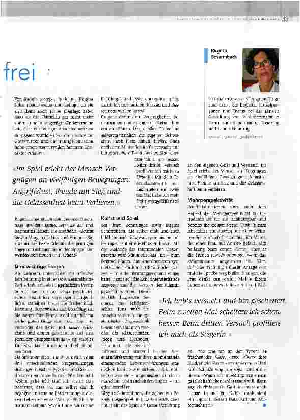 Vorschauseite 2: Fluchen und Lachen macht frei