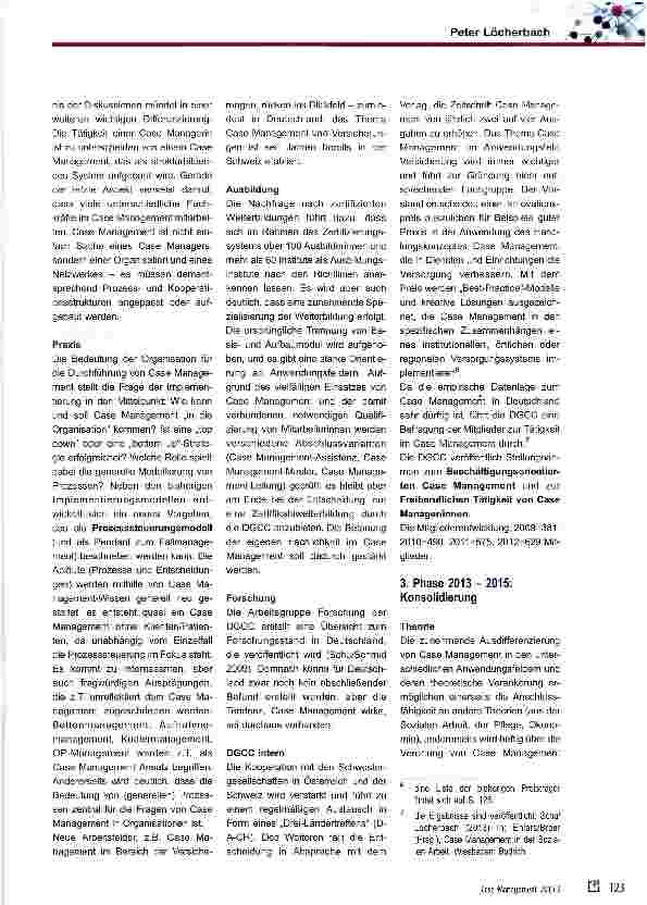 Vorschauseite 4: Case Management der vierten Generation oder: The Next Generation CM