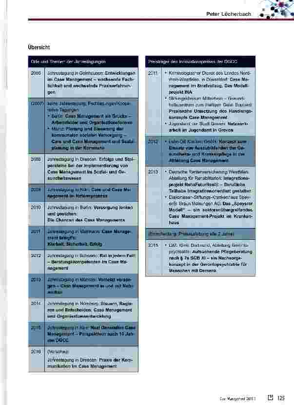 Vorschauseite 6: Case Management der vierten Generation oder: The Next Generation CM
