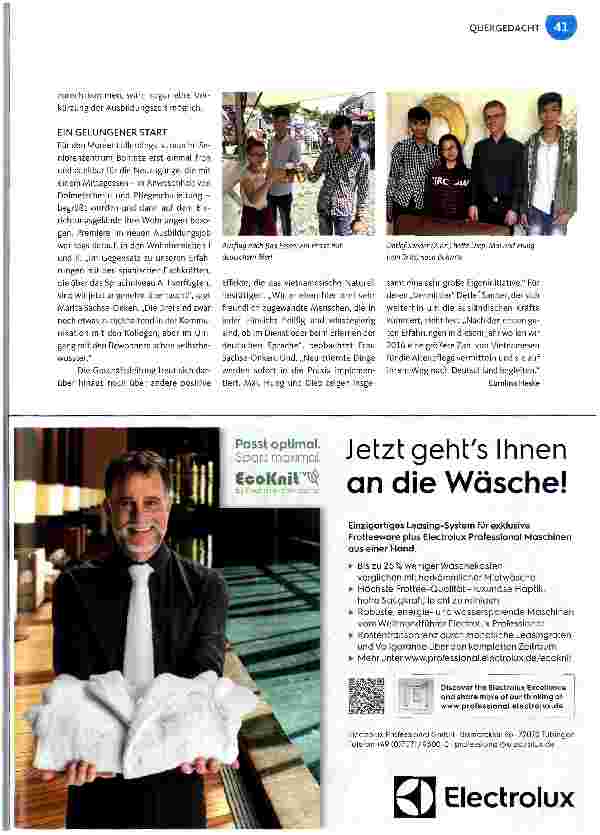 Vorschauseite 2: AUSLÄNDISCHE FACHKRÄFTEGEWINNUNG, TEIL 3 „Fleißig und wissbegierig