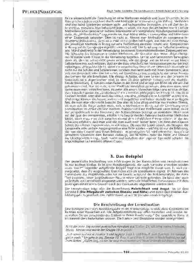 Vorschauseite 6: Die Lernsituation - Konstruktion und Erfahrung