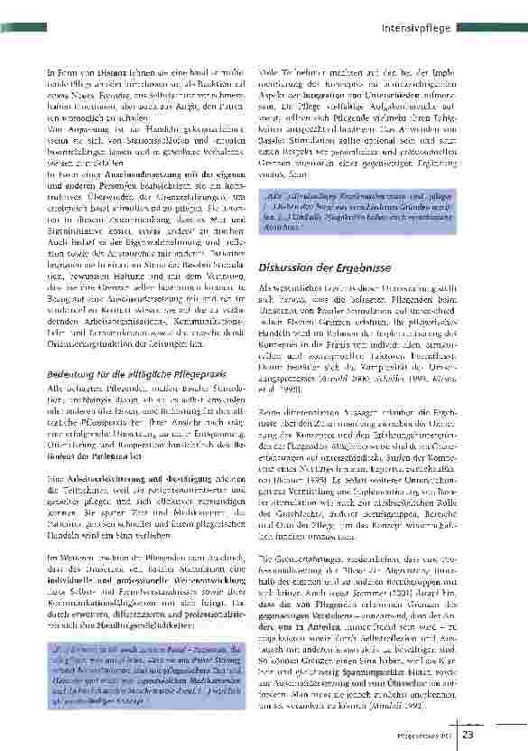 Vorschauseite 4: Basale StimulationAn Grenzen geraten