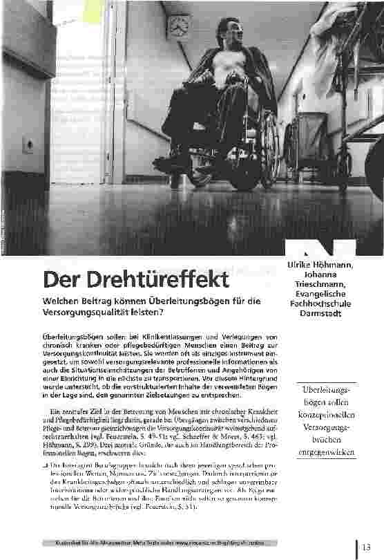 Vorschauseite 1: Der Drehtüreffekt