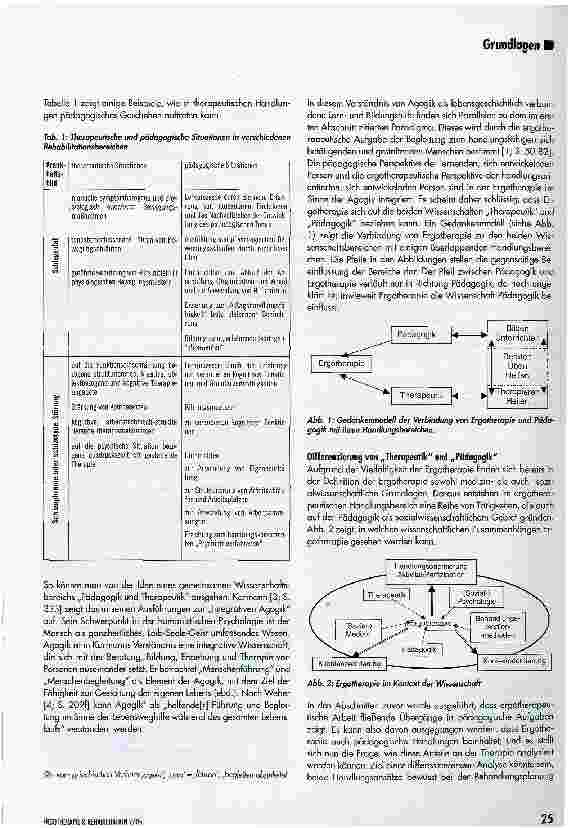 Vorschauseite 2: Die Ergotherapeutin als Pädagogin