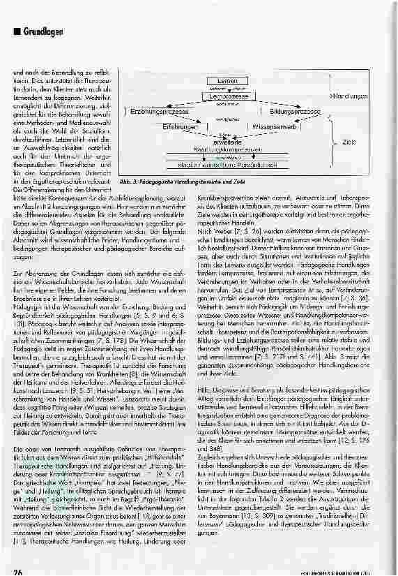 Vorschauseite 3: Die Ergotherapeutin als Pädagogin