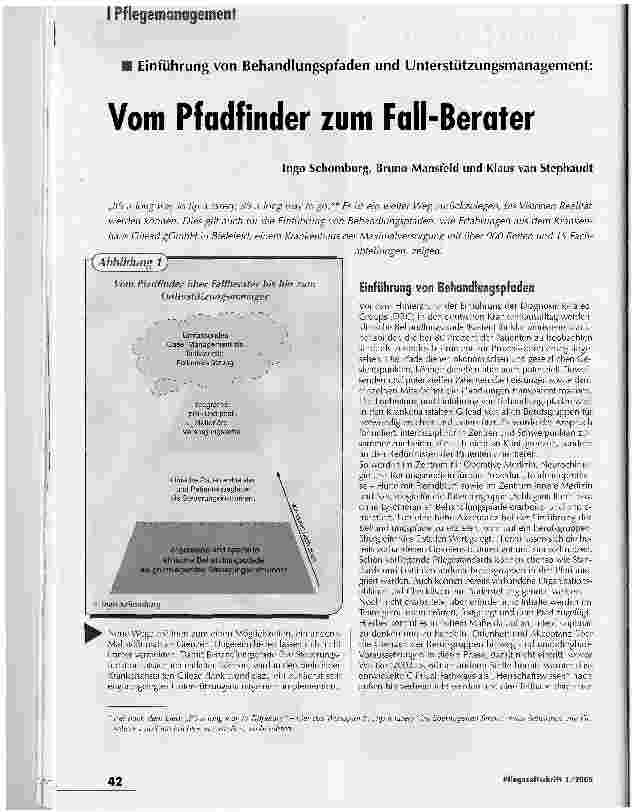 Vorschauseite 1: Vom Pfadfinder zum Fall-Berater