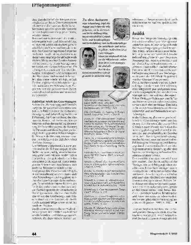 Vorschauseite 3: Vom Pfadfinder zum Fall-Berater