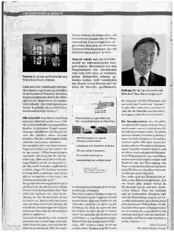 Vorschauseite 3: Kostengünstig in die Zukunft
