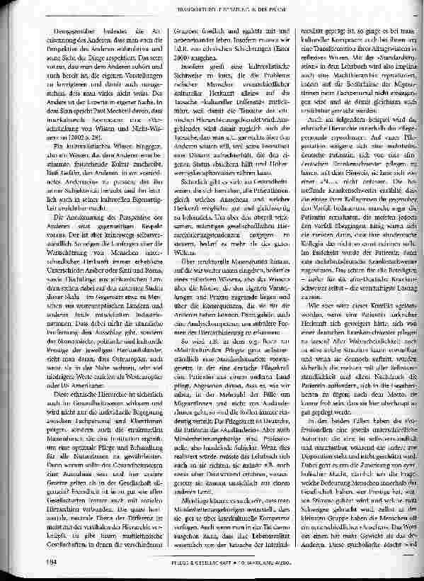 Vorschauseite 3: Transkulturelle Beratung in der Pflege