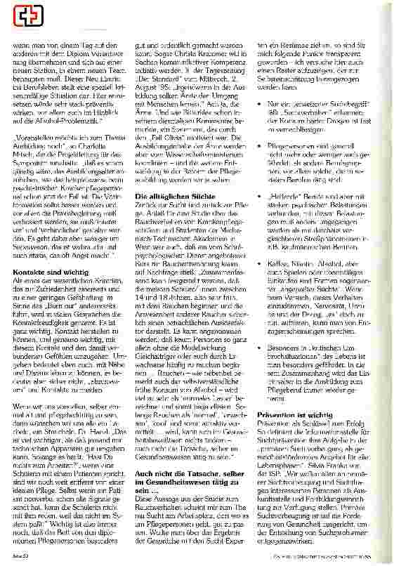 Vorschauseite 3: Suchtprobleme am Arbeitsplatz