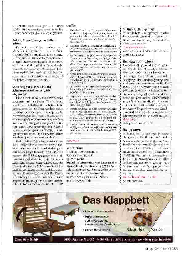 Vorschauseite 2: Schadet Kaffee in der Schwangerschaft dem Baby?