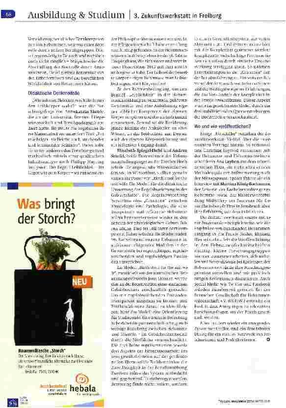 Vorschauseite 3: 3. Zukunftswerkstatt in Freiburg Visionen für Forschung und Praxis