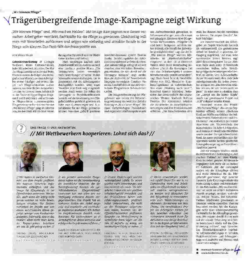 Vorschauseite 1: Trägerübergreifende Image-Kampagne zeigt Wirkung