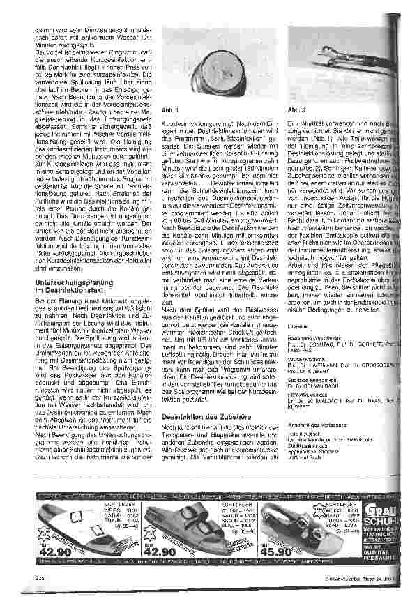 Vorschauseite 3: Besondere Aspekte in der Endoskopieabteilung 2. Folge: Spezielle Hygienemaßnahmen im Endoskopiebereich