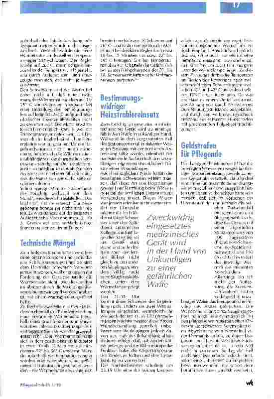 Vorschauseite 3: Sorgfaltsund Haftpflichten in der Kinderheilkunde