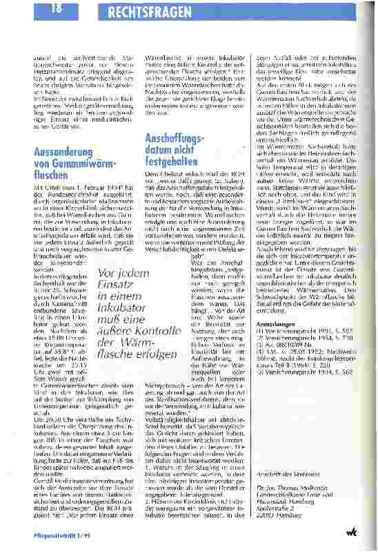 Vorschauseite 4: Sorgfaltsund Haftpflichten in der Kinderheilkunde