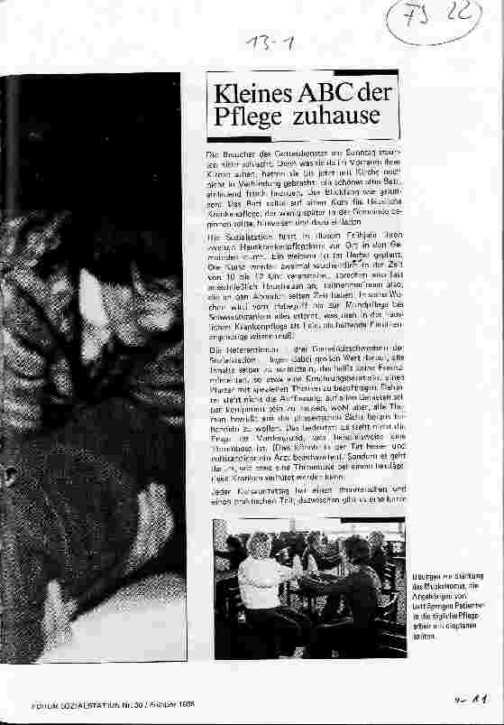 Vorschauseite 1: Kleines ABC der Pflege zuhause