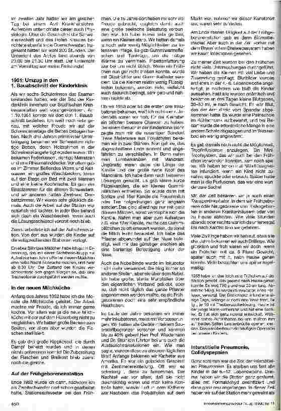 Vorschauseite 3: 30 Jahre erlebte Kinderkrankenpflege in der Nachkriegszeit