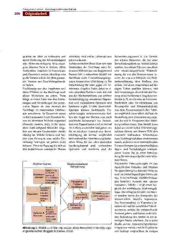 Vorschauseite 2: Einstellungen zum Betreuten Wohnen in Österreich Eine qualitative Studie