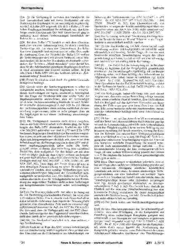 Vorschauseite 3: Arbeitskampf - Tarifeinheit - Verhältnismäßigkeit GG Art. 9 Abs. 3; BGB §§ 823, 1004; ZPO §§ 935, 940