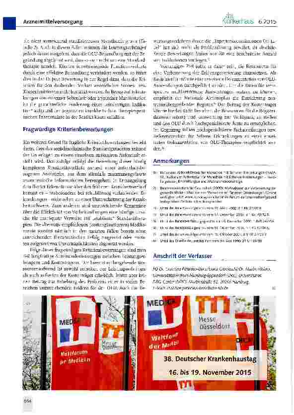 Vorschauseite 4: Stationärer Off-Label-Use bei Seltenen Erkrankungen