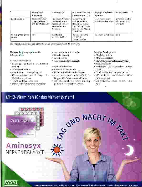 Vorschauseite 2: Fibromylagie-Syndrom