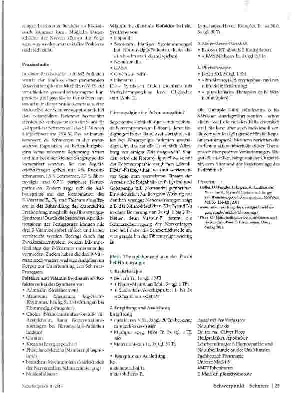 Vorschauseite 4: Fibromylagie-Syndrom