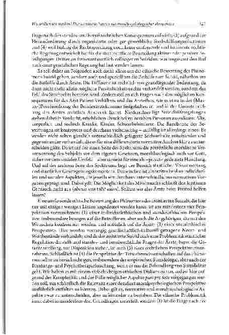 Vorschauseite 3: Wie wollen wir sterben? Der assistierte Suizid aus moralpsychologischer Perspektive