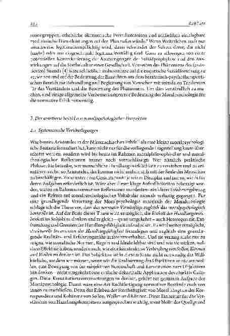 Vorschauseite 6: Wie wollen wir sterben? Der assistierte Suizid aus moralpsychologischer Perspektive