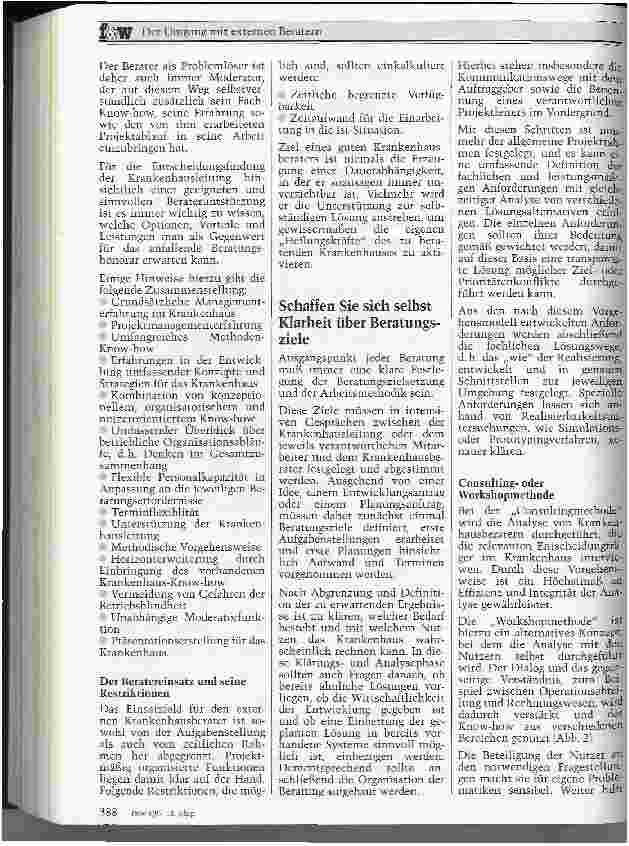 Vorschauseite 3: Der Umgang mit externen Beratern