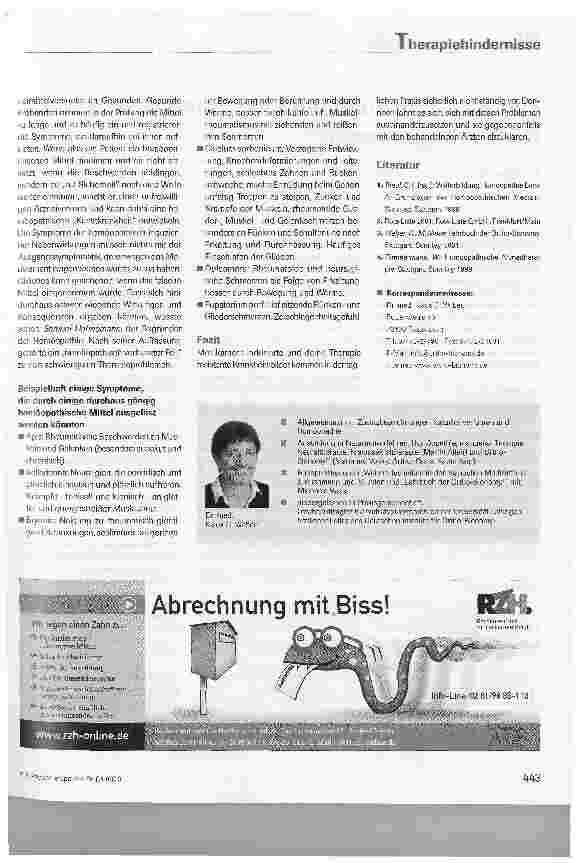 Vorschauseite 4: Therapiehindernisse und Lösungsstrategien bei der Behandlung des Stützund BewegungssystemsTeil III: Medikamentwirkungen