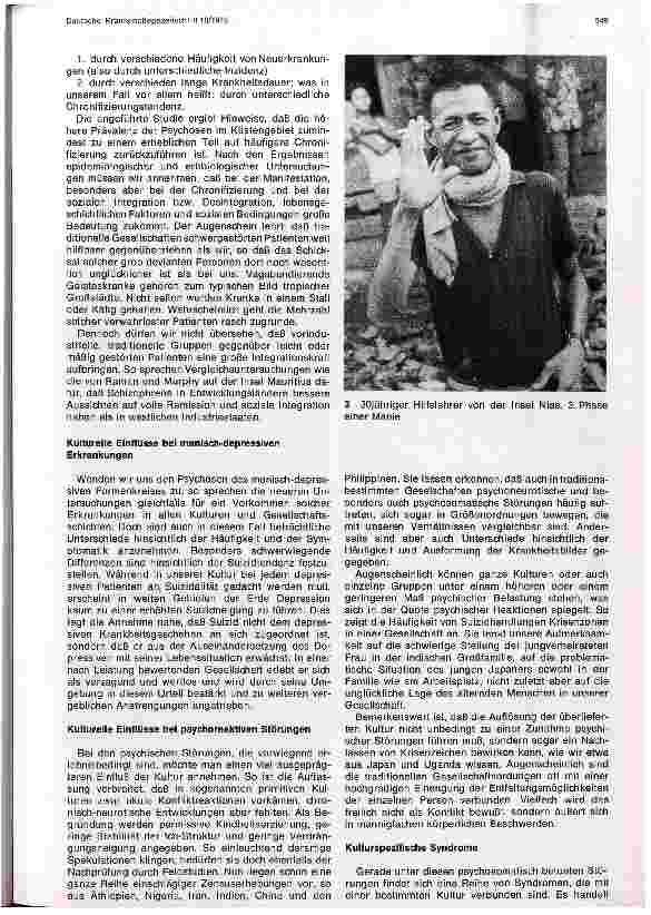 Vorschauseite 3: Transkulturelle Psychiatrie