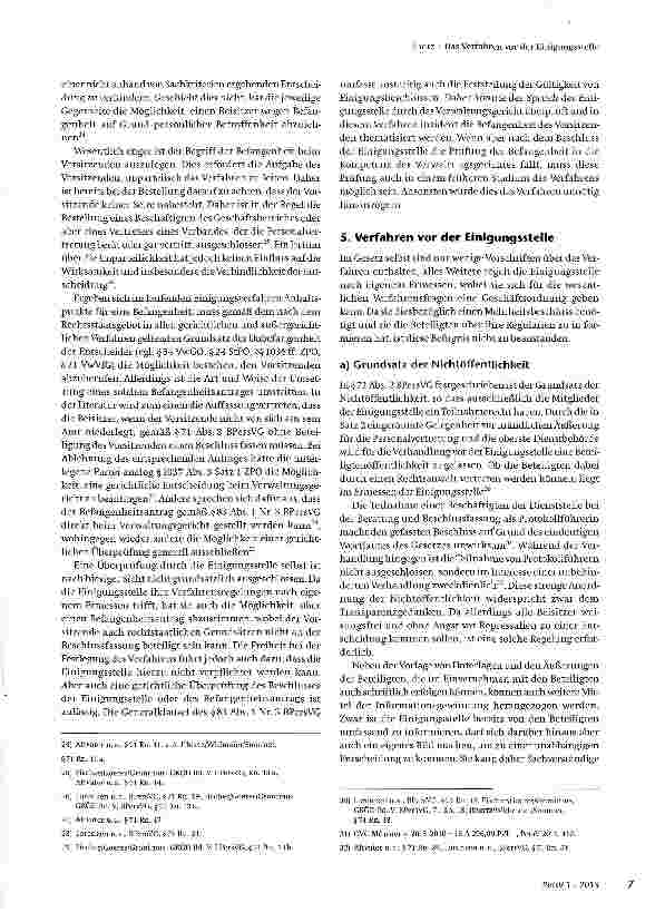 Vorschauseite 4: Das Verfahren vor der Einigungsstelle