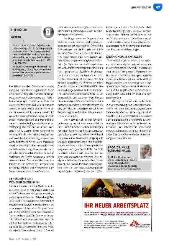 Vorschauseite 2: Werte in Balance halten