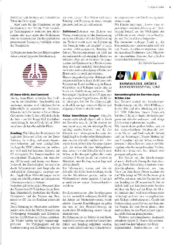 Vorschauseite 2: Das Babyfreundliche Krankenhaus -ein gewinnbringender Prozess
