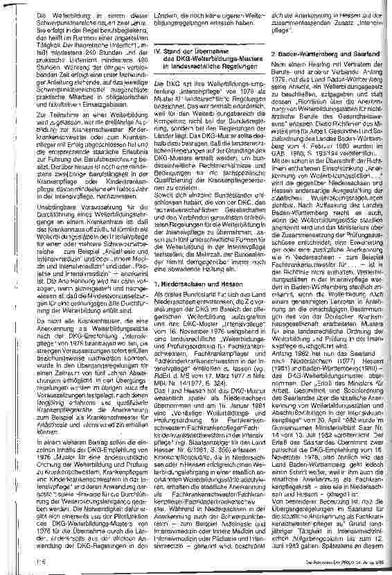 Vorschauseite 3: Notwendigkeit und Bedeutung der Weiterbildung zu Fachpersonal in der Intensivpflege, Anästhesie, Inneren Medizin und Pädiatrie