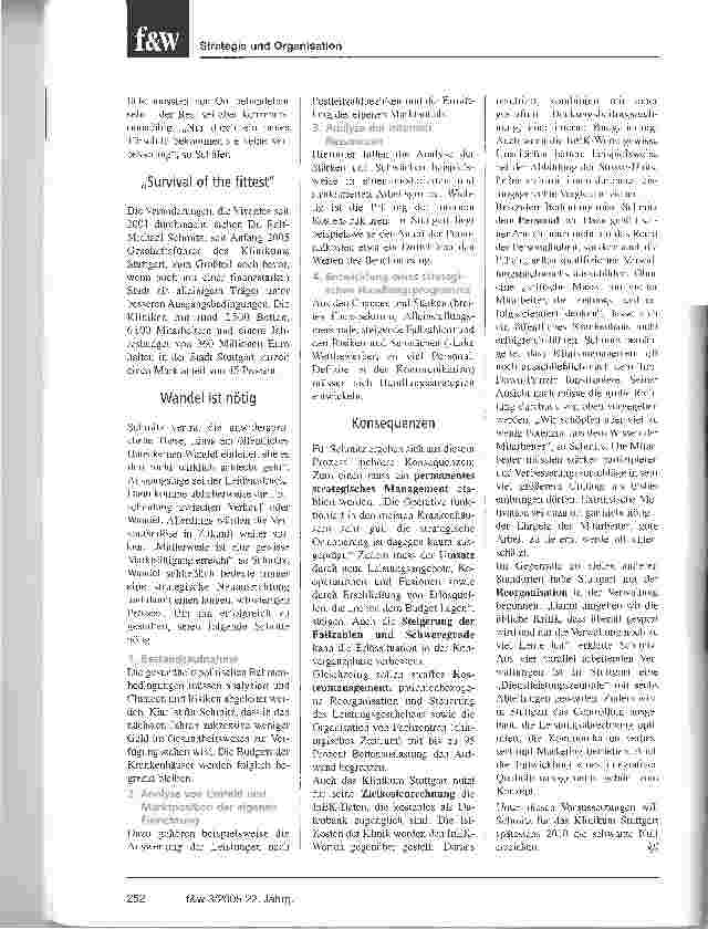 Vorschauseite 3: Glänzende Zukunft für öffentliche Krankenhäuser?Situation und Chancen am Beispiel Vivantes und Klinikum Stuttgart